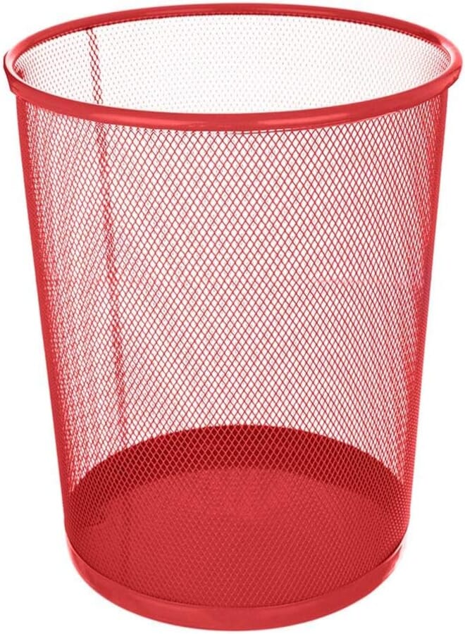 Recycling Basket Medium, Maroon